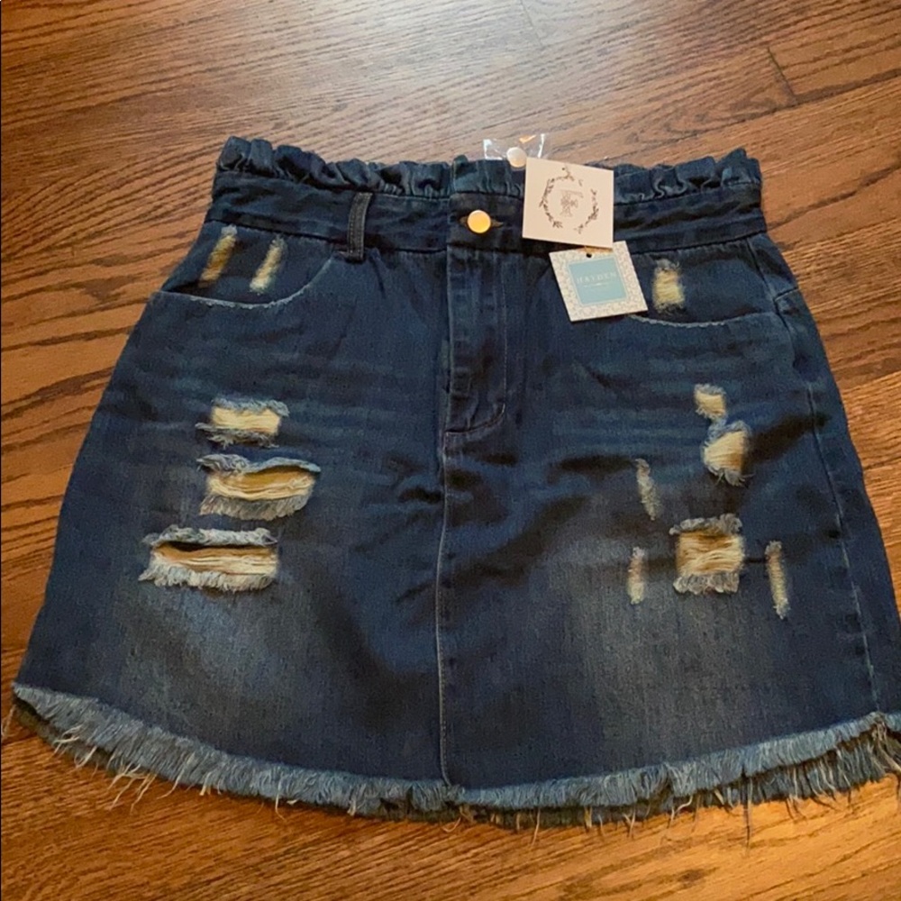 Jean skirt